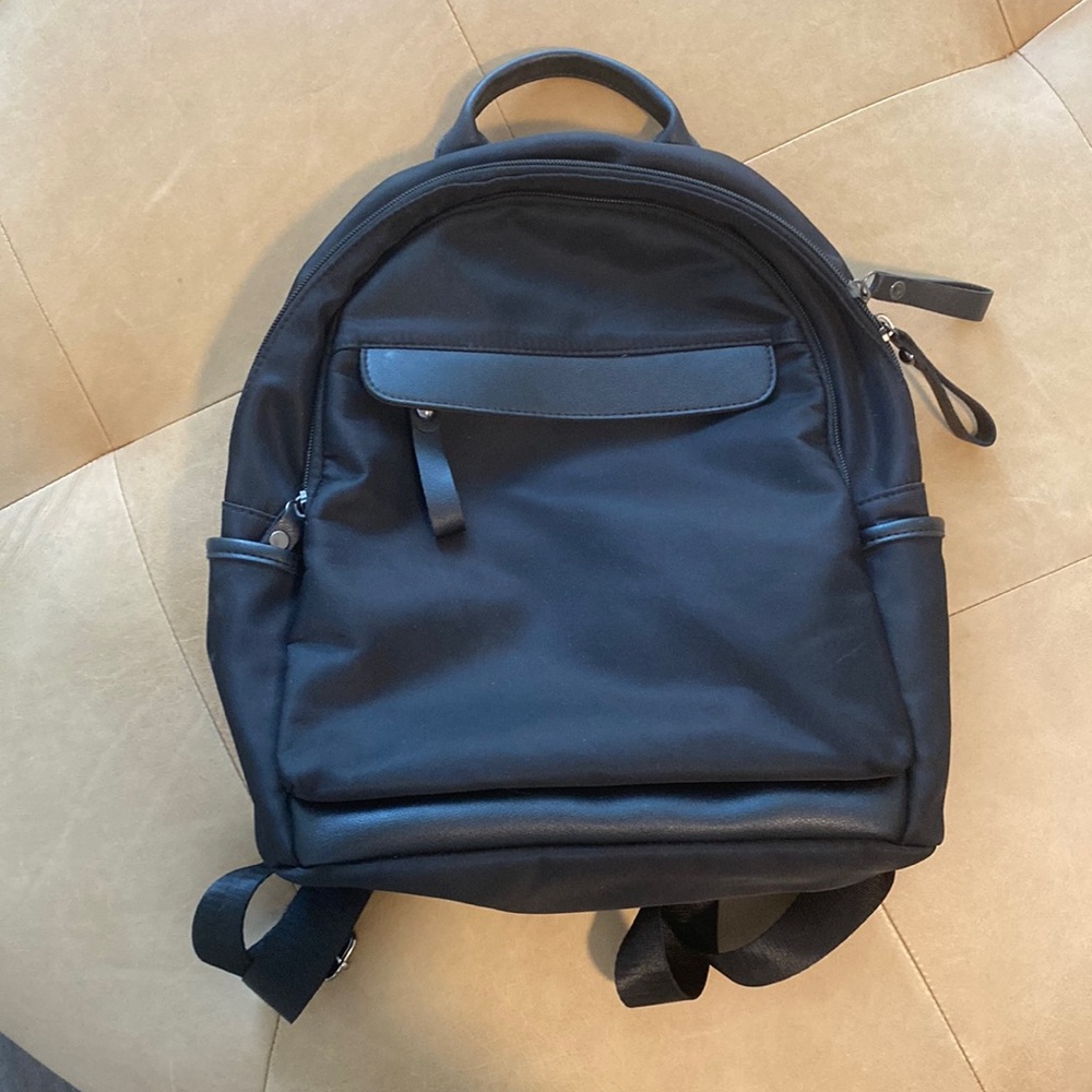Black backpack
